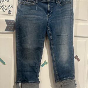 Banana Republic Dark Blue Boyfriend Jeans